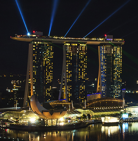 싱가포르 5성급 마리나 베이 샌즈 호텔 (Marina Bay Sands) - 니모투어