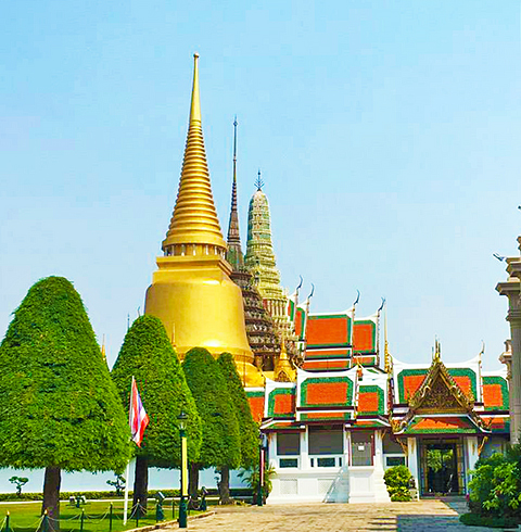 태국 방콕여행 오후 왕궁 + 에메랄드사원 + 새벽사원 투어 (보트포함)