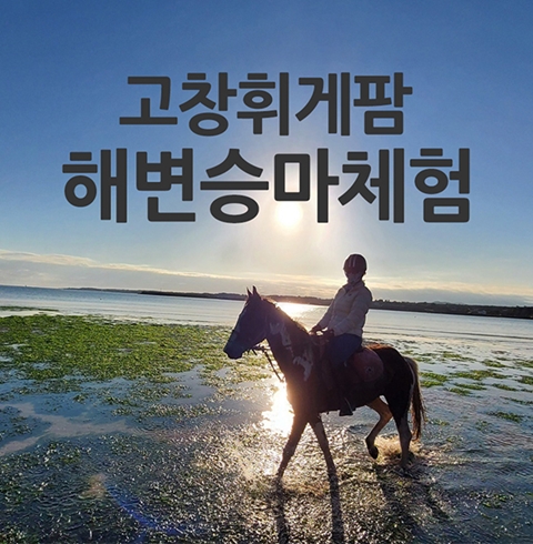 전북 고창 해변 승마클럽 휘게팜 이용권