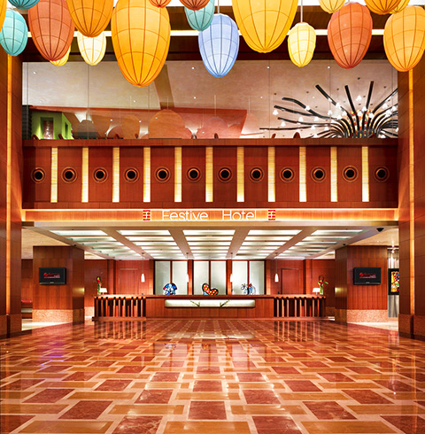 싱가포르 5성급 페스티브 호텔 (Festive Hotel) 