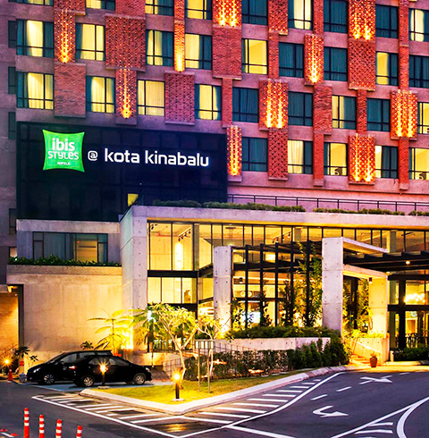 코타키나발루 3성급 이비스 호텔 (Ibis Styles Kota Kinabalu Inanam) 