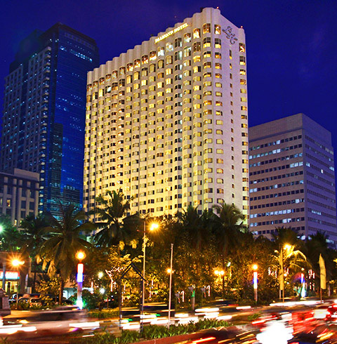 필리핀 마닐라 5성급 다이아몬드 호텔 (Diamond Hotel) 