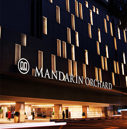 싱가포르 5성급 만다린 오차드 호텔 (Mandarin Orchard) 