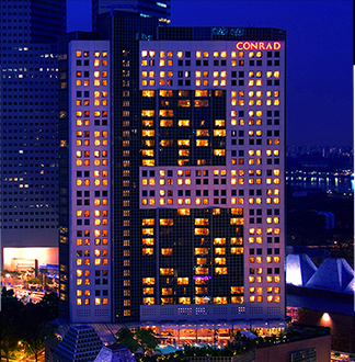 싱가포르 5성급 콘래드 센테니얼 호텔 (Conrad Centennial Singapore) 