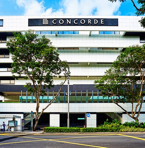 싱가포르 4성급 콩코드 호텔 (Concord Hotel Singapore) 