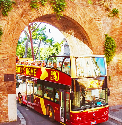 이탈리아 로마 빅 버스 시티투어 탑승권(오픈탑)