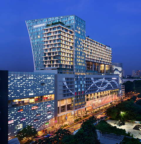 싱가포르 4성급 젠 오차드 게이트웨이 호텔 (Hotel Jen Orchard Gateway) 