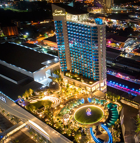 태국 파타야 5성급 그랑데 센터 포인트 터미널 21 호텔 (Grande Centre Point Pattaya)