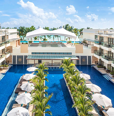 필리핀 보라카이 4성급 헤난 팜비치 리조트 (Henann Palm Beach Resort) 