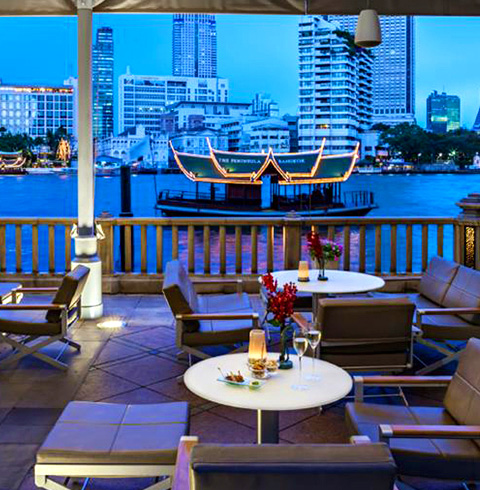 태국 방콕 페닌슐라 방콕 리버카페 앤 테라스 디너 레스토랑 이용권